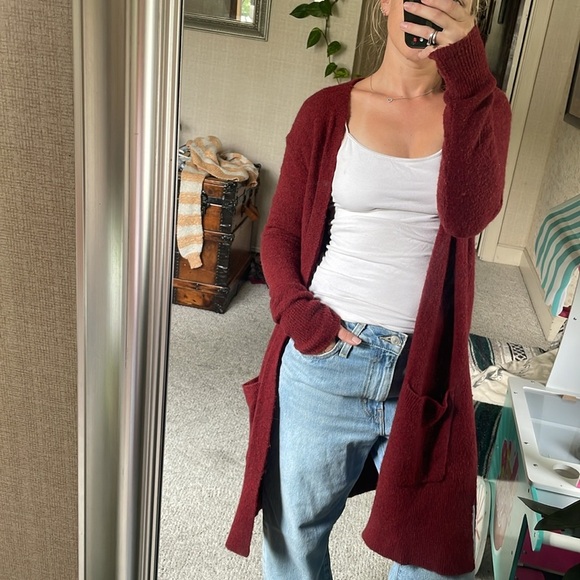 Madewell Wool Alpaca Comfy Maxi Cardigan - Picture 9 of 15